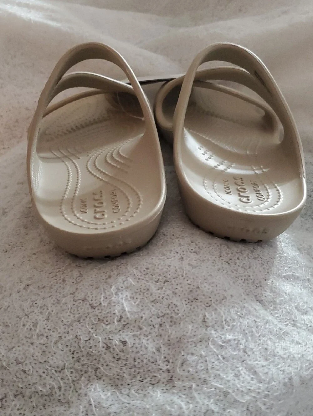 NWT CROCS Kadee II Sandals Women's - Size W8 - Cobblestone - Summer